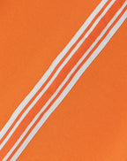 NIKA SCUBA PINTUCK TAPE PANTS PETITE ORANGE