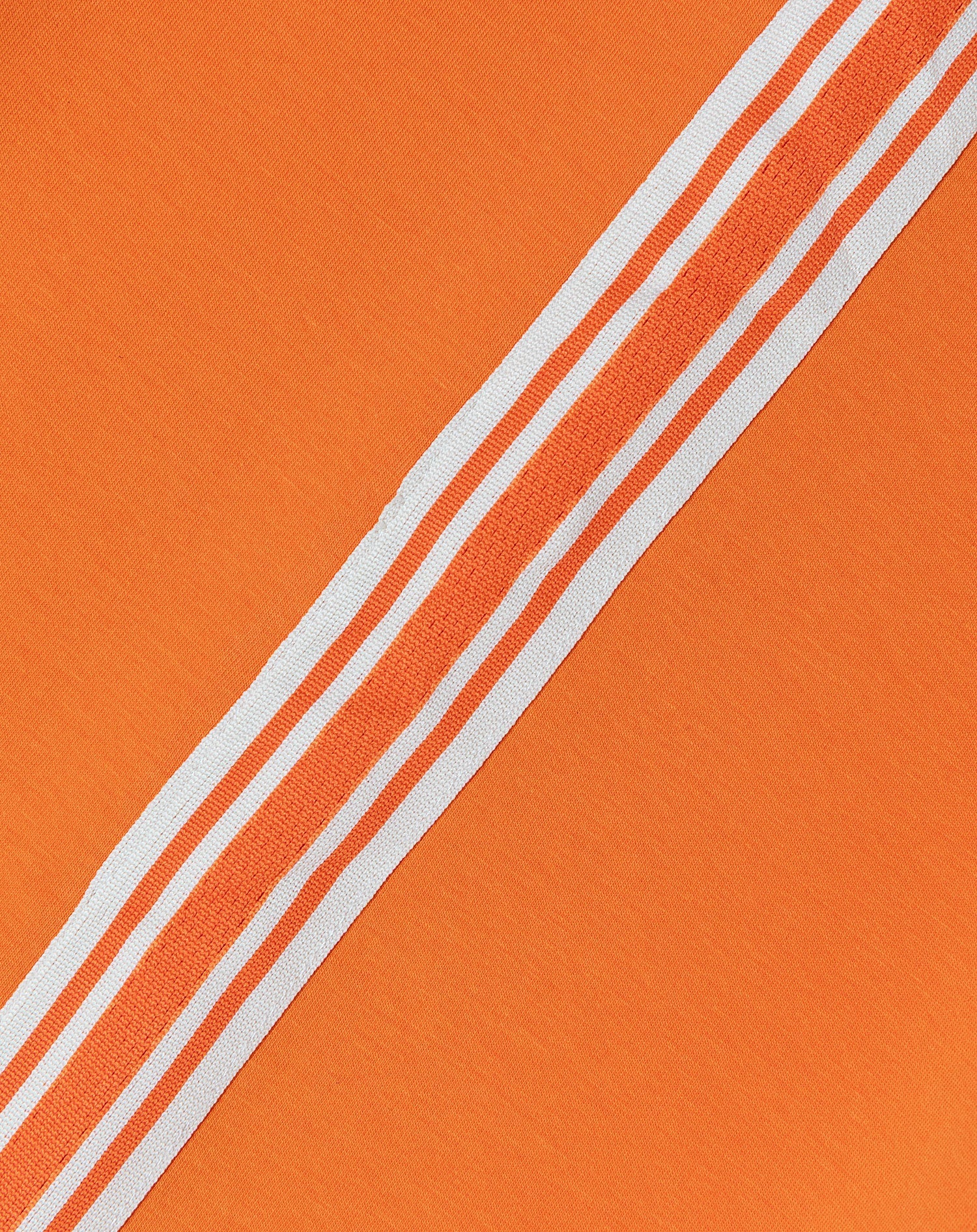 NIKA SCUBA PINTUCK TAPE PANTS PETITE ORANGE