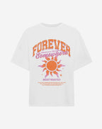 SOMEWHERE OVERSIZED TEE CREAM