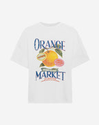 ORANGE MARKET OVERSIZED TEE CREAM