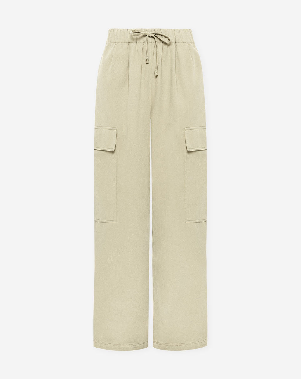 GIA WIDE LEG CARGO PANTS PETITE BEIGE