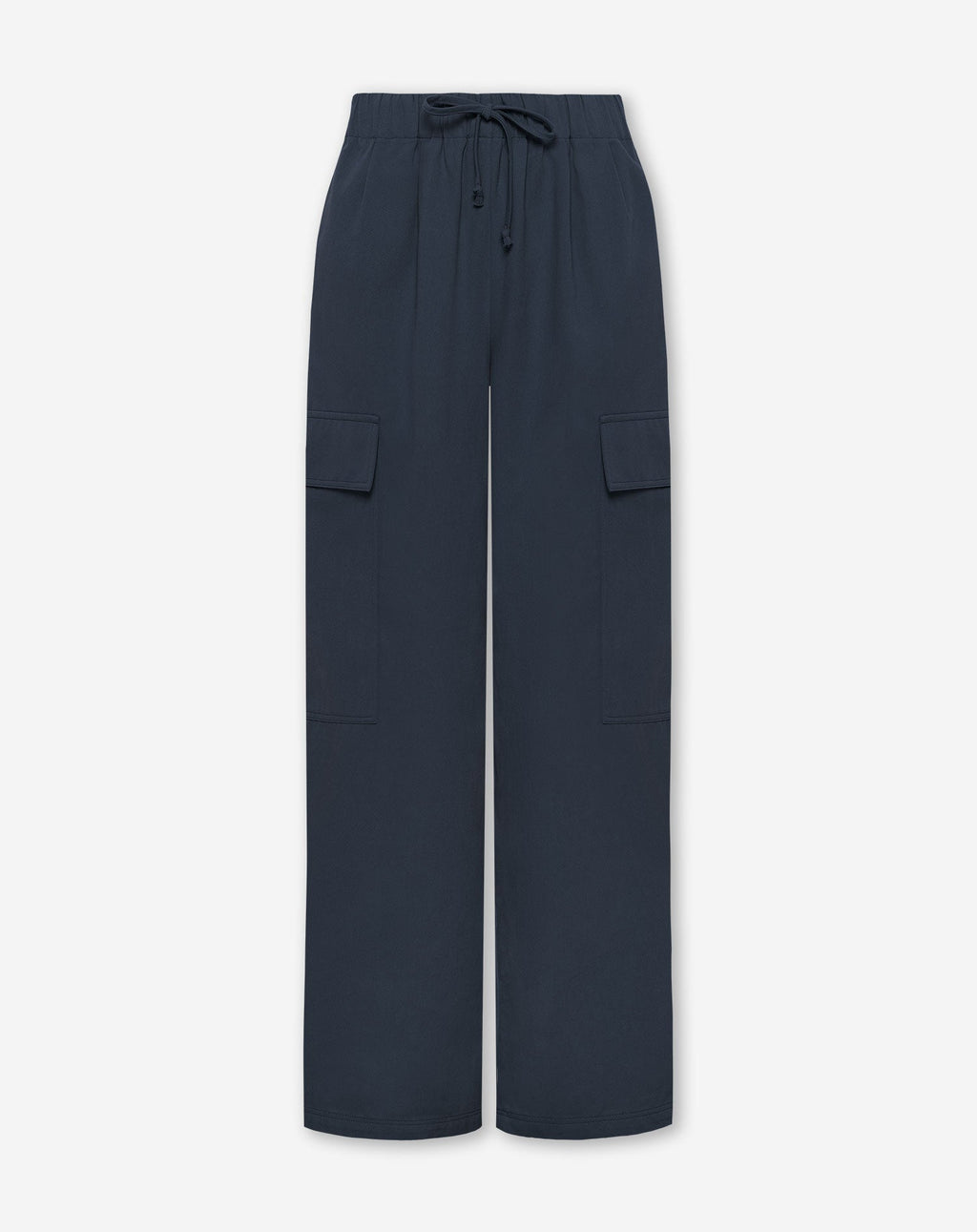 GIA WIDE LEG CARGO PANTS PETITE MARINEBLAUW
