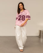 28 MESH SPORTS TEE PINK