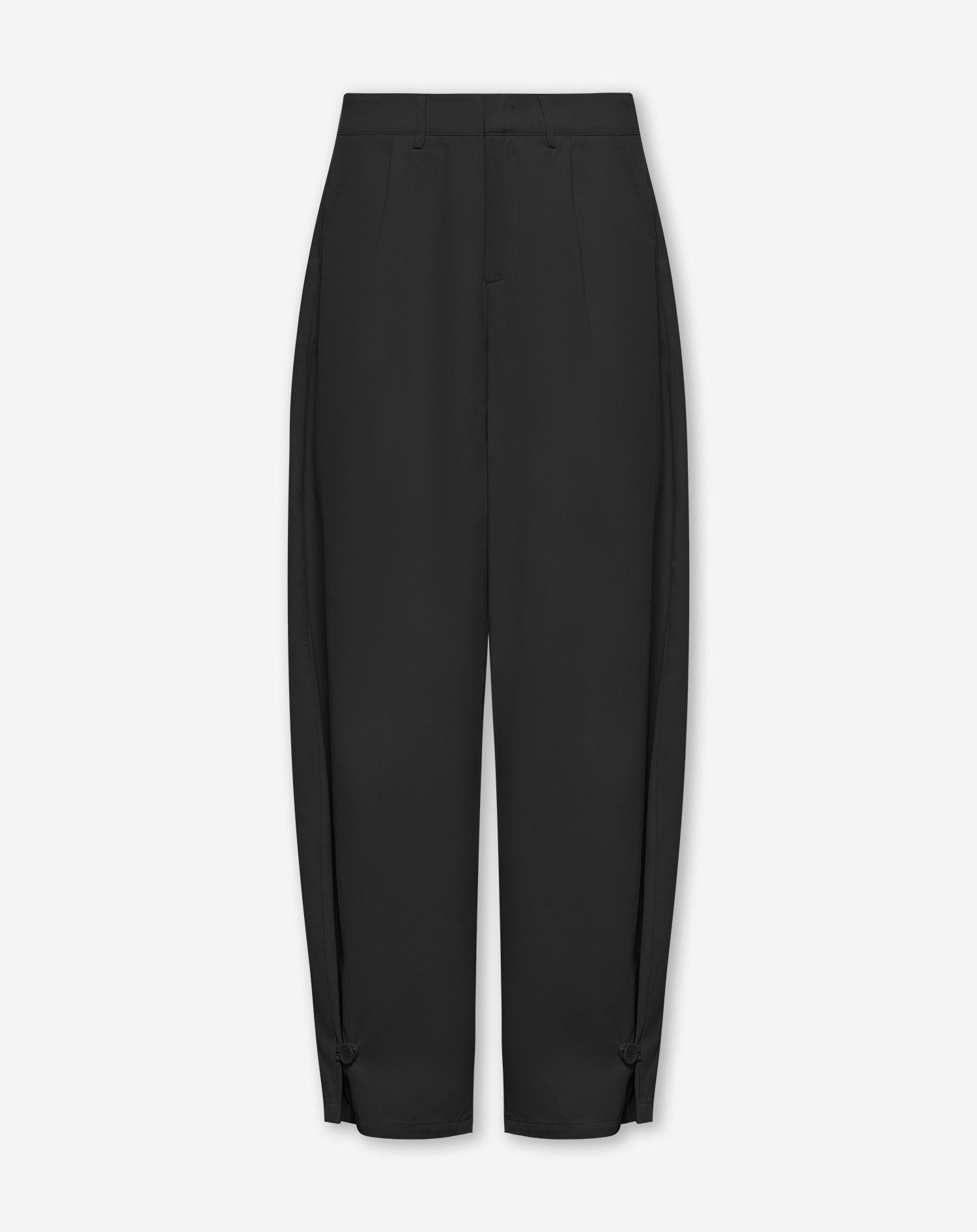 GIA TWISTED LEG PANTS PETITE ZWART