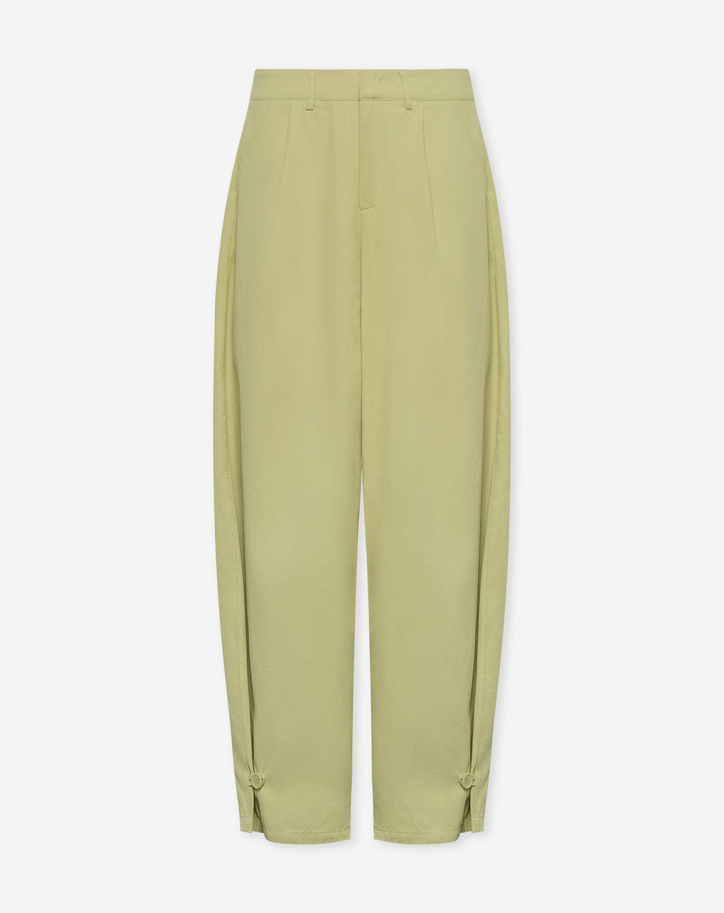 GIA TWISTED LEG PANTS PETITE GROEN