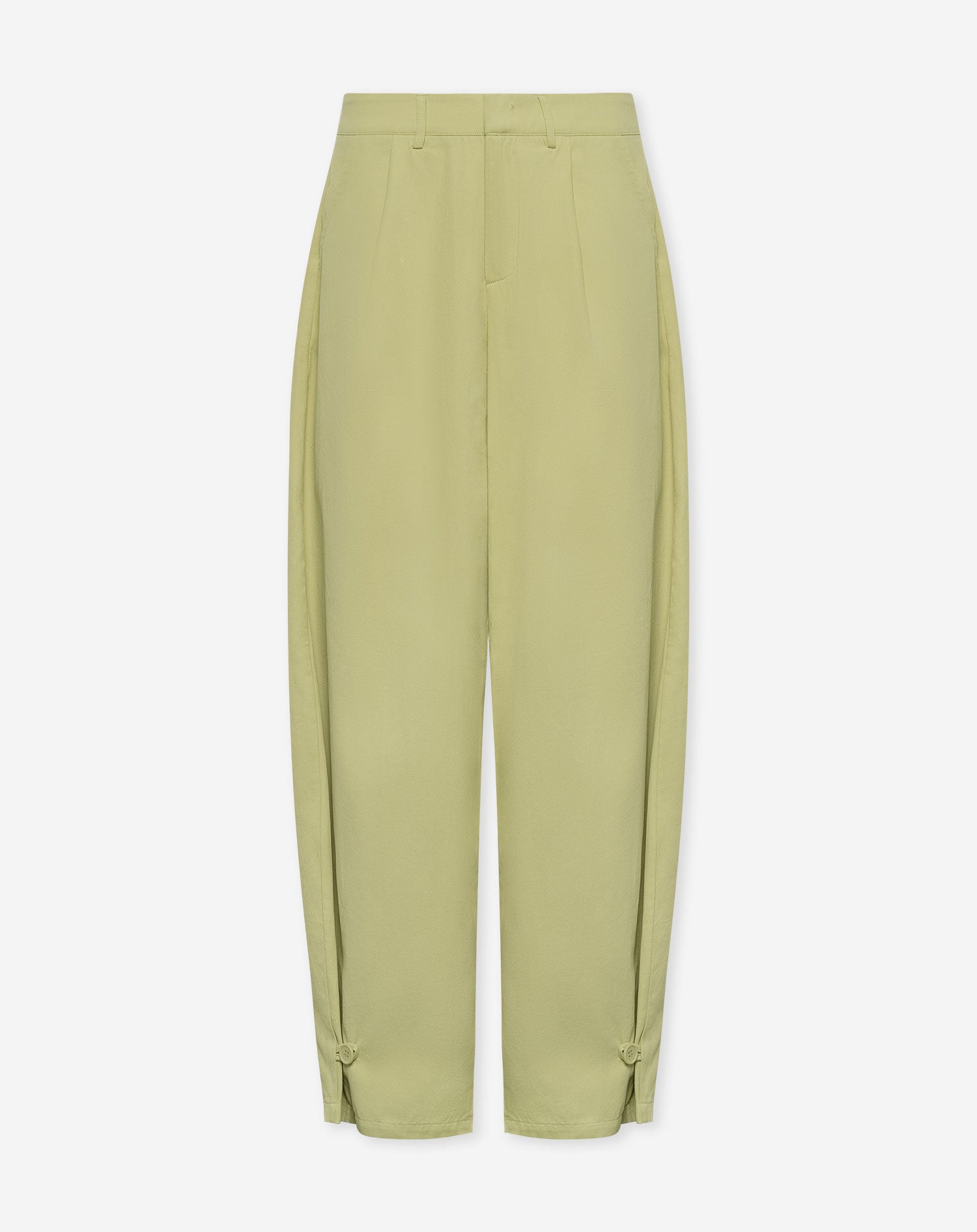 GIA TWISTED LEG PANTS PETITE GROEN