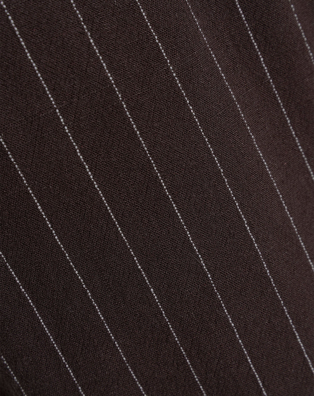 RHODE LINEN PULL ON PANTS PETITE PIN STRIPE BRUIN