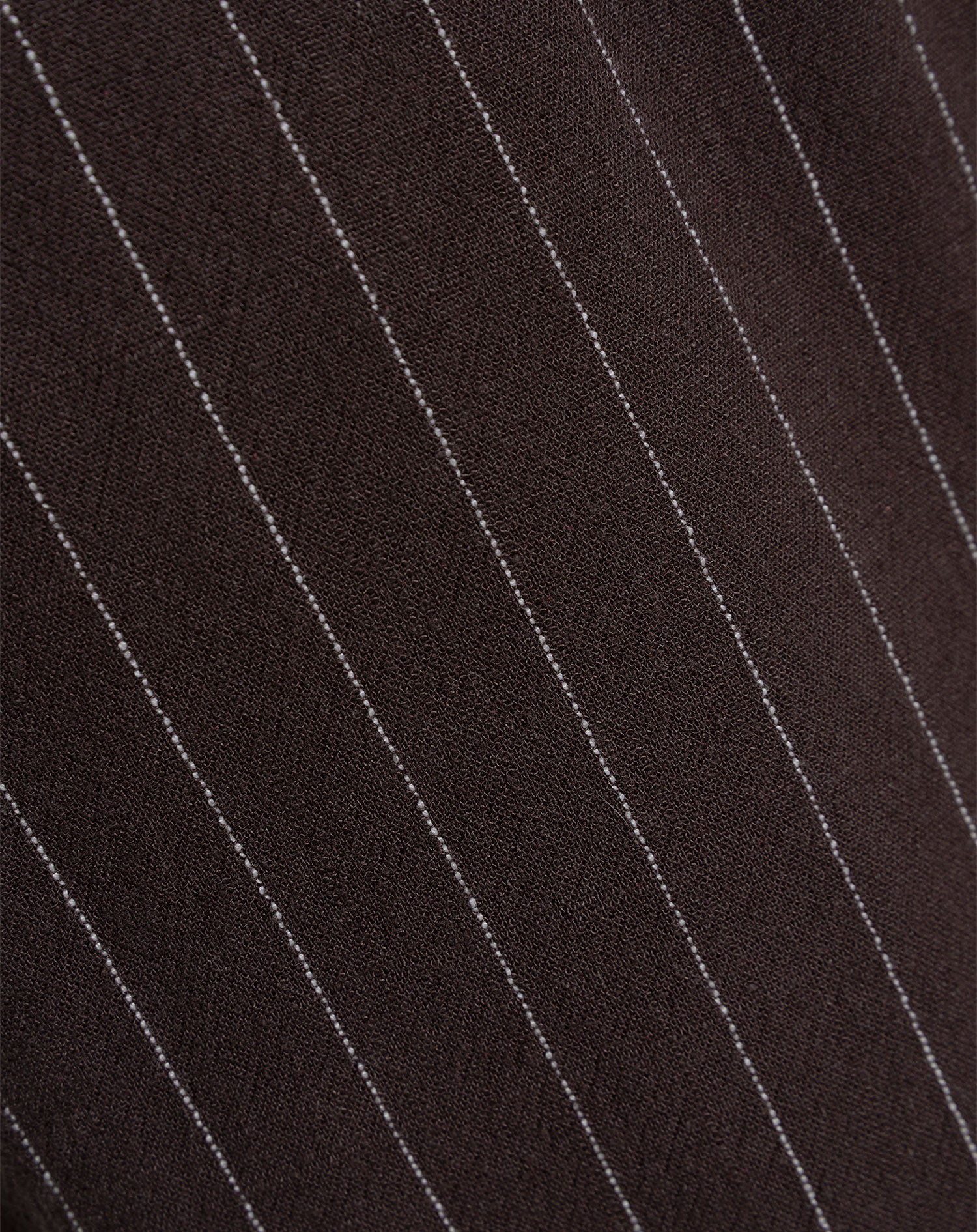 RHODE LINEN PULL ON PANTS PETITE PIN STRIPE BRUIN