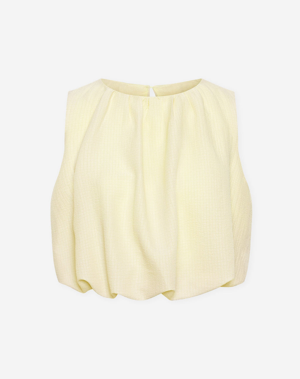 MIKA BUBBLE HEM TOP BOTERGEEL