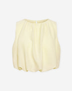 MIKA BUBBLE HEM TOP BOTERGEEL