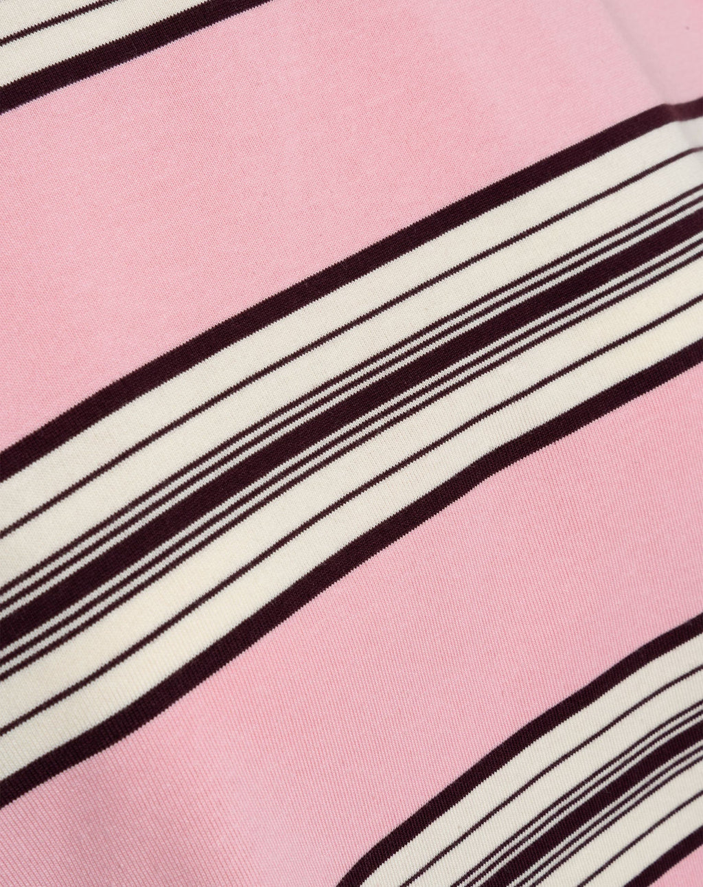 LAINE STRIPED SHORT SLEEVE OVERSIZED TEE LICHTROZE