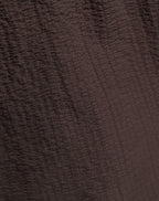 MIKA BUBBLE HEM TOP BRUIN