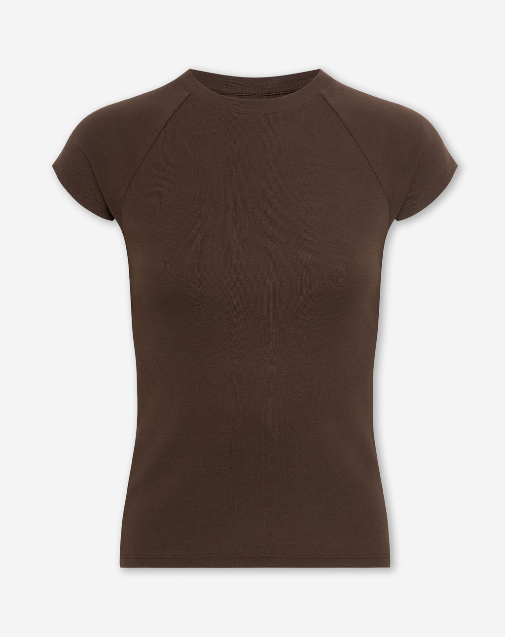 BASIC BABY RAGLAN TEE BROWN