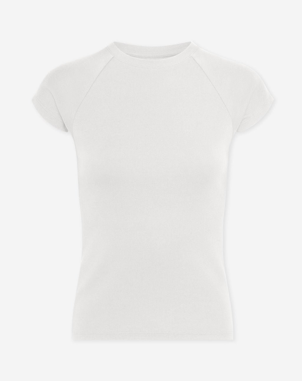 BASIC BABY RAGLAN TEE CREAM