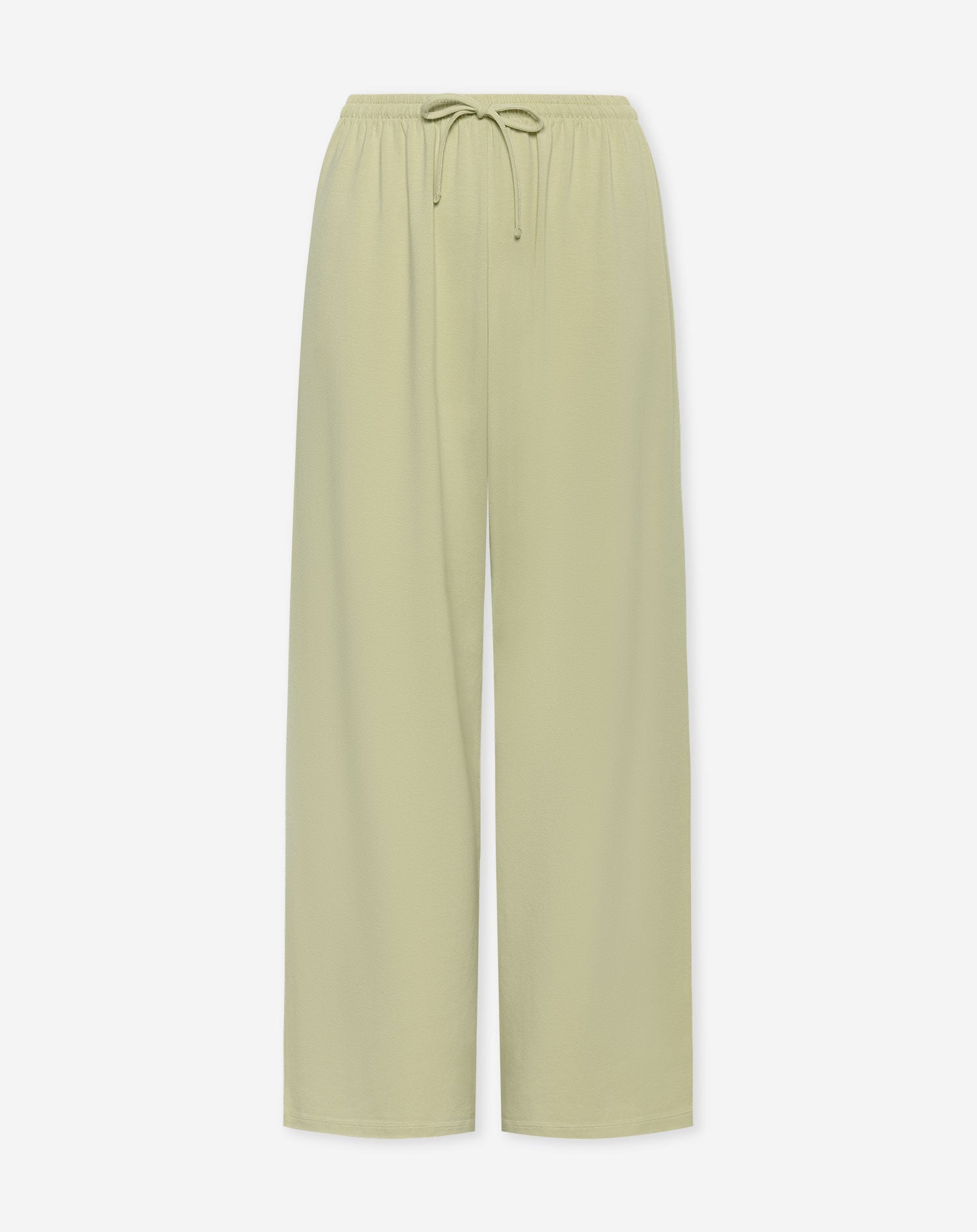 WIDE LEG COMFY PANTS PETITE PISTACHE