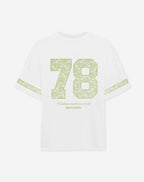 78 LACE OVERSIZED TEE PISTACHE