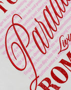 PARADISE ROMANCE OVERSIZED TEE CRÈME