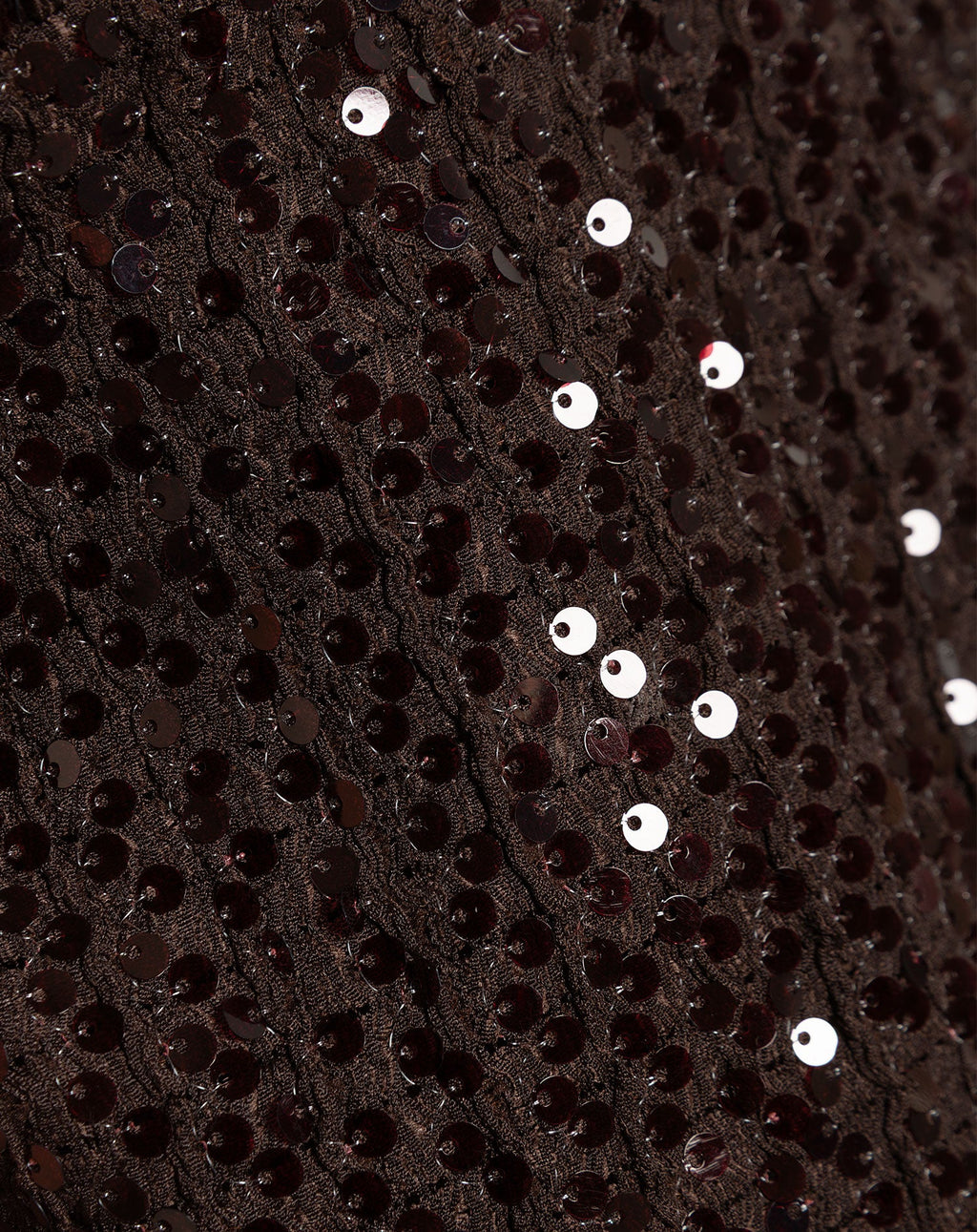 LOVA SEQUINS SHORTS BROWN