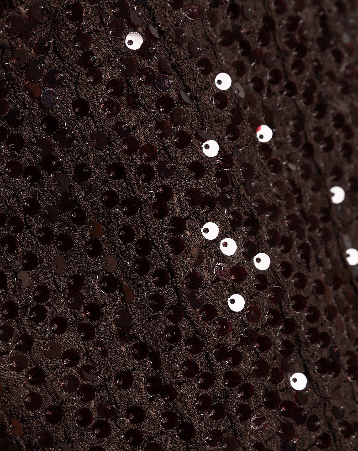LOVA SEQUINS SHORTS BRUIN
