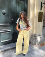 WIDE LOW RISE SWEAT PANTS PETITE BOTERGEEL