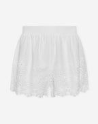 LOVELY EMBROIDERY ANGLAISE SHORTS WIT