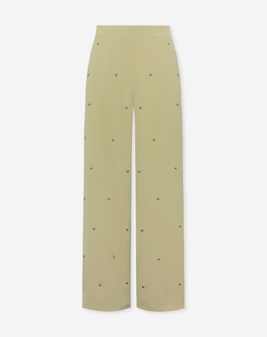FLO BUBBLE STUD STRAIGHT LEG ANTALON PETITE LIGHT OLIVE