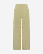 FLO BUBBLE STUD STRAIGHT LEG ANTALON PETITE LIGHT OLIVE